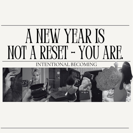 A New Year Is Not a Reset — You Are.