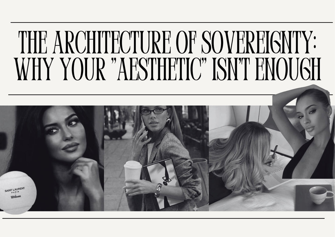 The Architecture of Sovereignty: Why Your "Aesthetic" Isn't Enough