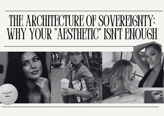 The Architecture of Sovereignty: Why Your "Aesthetic" Isn't Enough