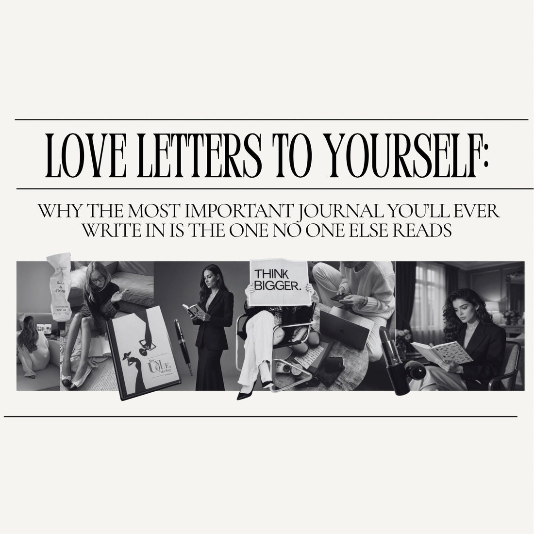 Love Letters to Yourself: The Journal Practice You Actually Need | Charme Pur