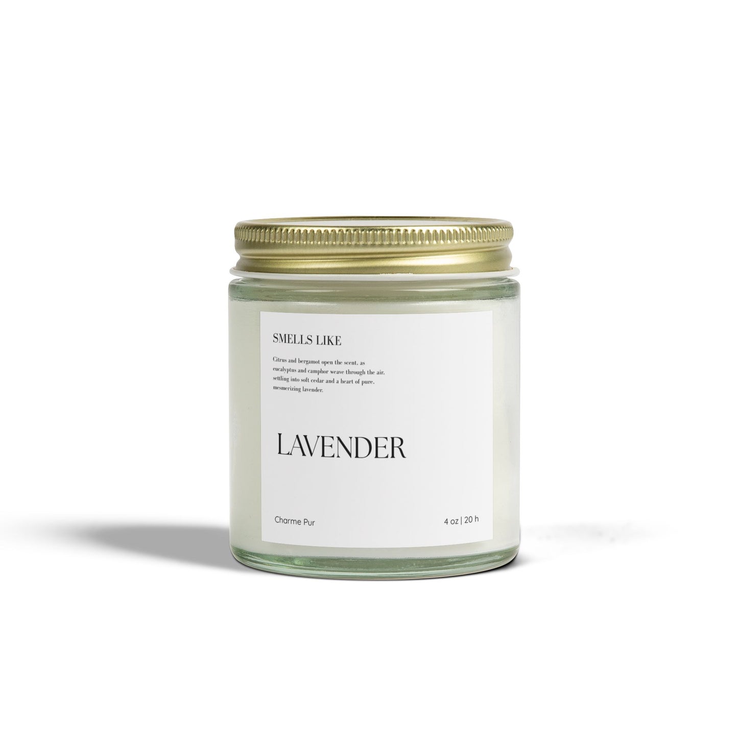 Lavender | Luxury Scented Candle – Coconut Apricot Wax