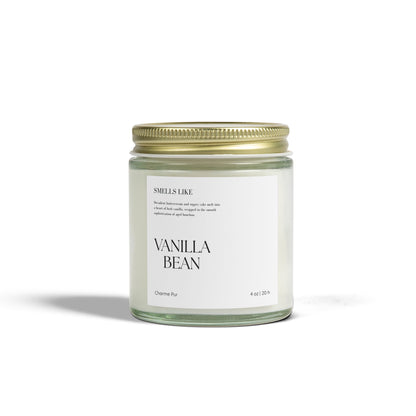Vanilla Bean | Luxury Scented Candle – Coconut Apricot Wax