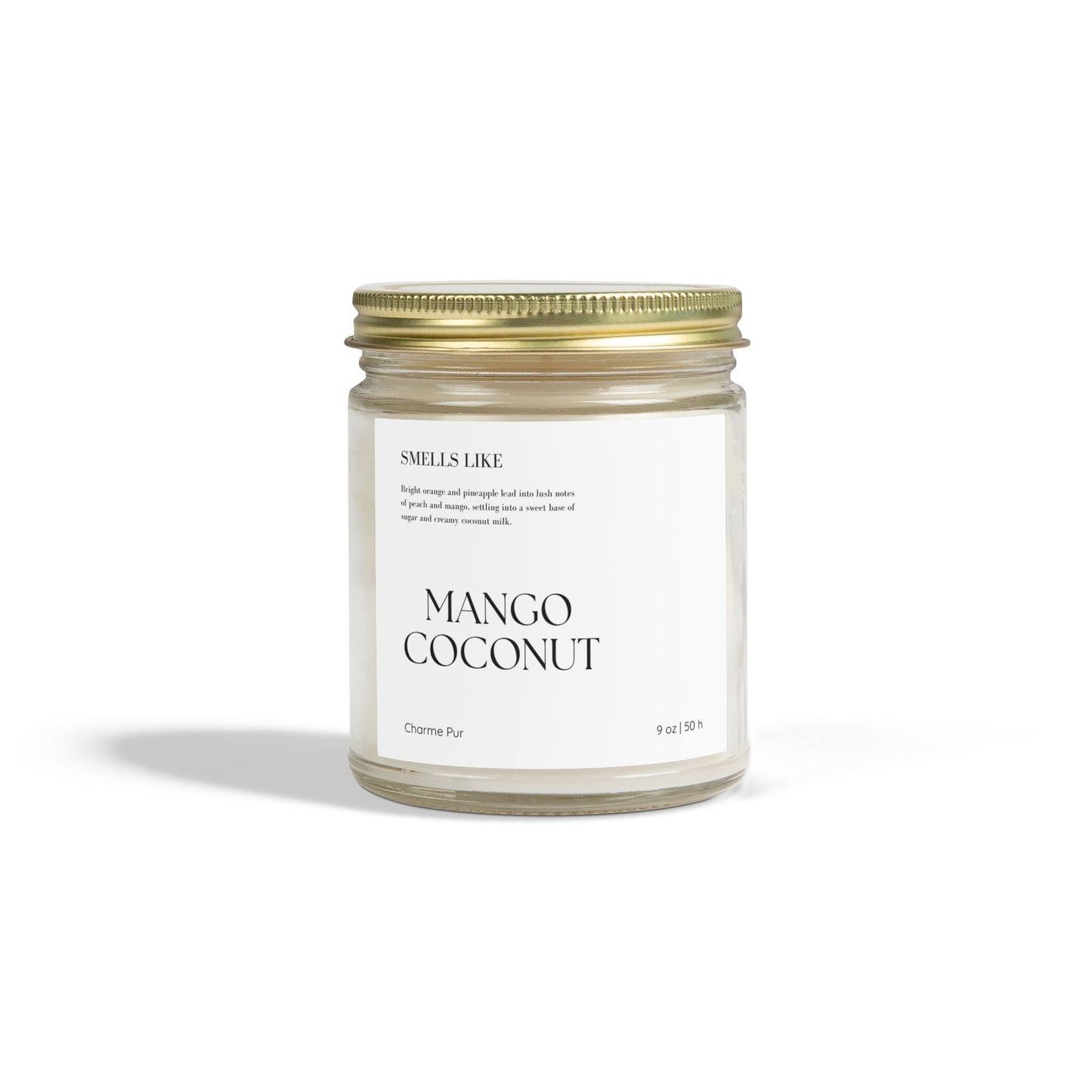 Mango Coconut | Luxury Scented Candle – Coconut Apricot Wax
