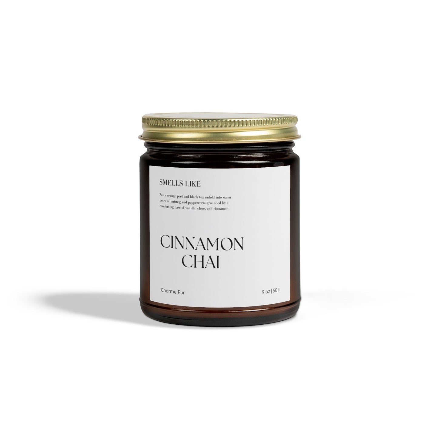 Cinnamon Chai | Luxury Scented Candle – Coconut Apricot Wax