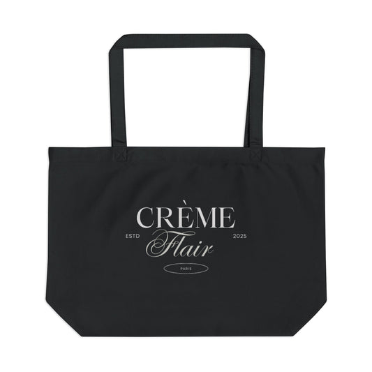 Crème Flair | Eco-Friendly Fashion Tote Bag | by Charme Pur