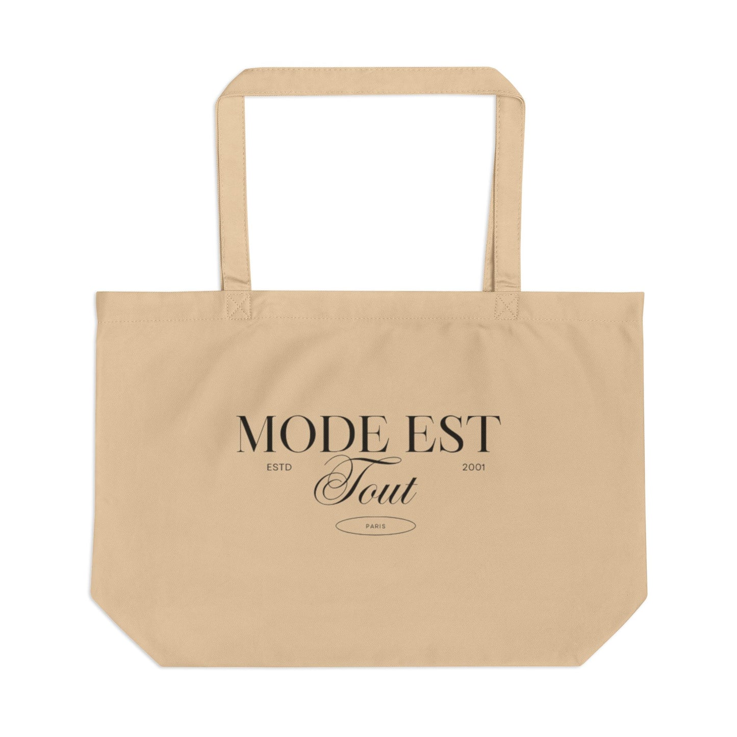 Mode Est Tout | Eco-Friendly Fashion Tote Bag | by Charme Pur
