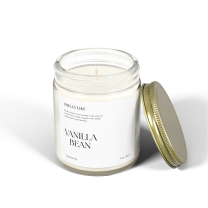 Vanilla Bean | Luxury Scented Candle – Coconut Apricot Wax