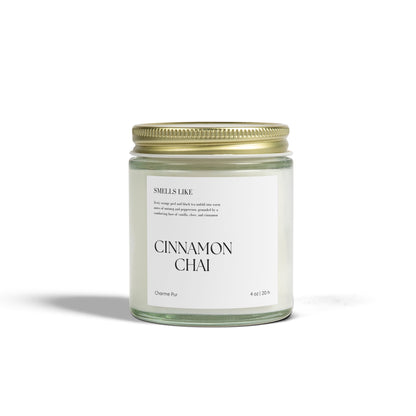 Cinnamon Chai | Luxury Scented Candle – Coconut Apricot Wax