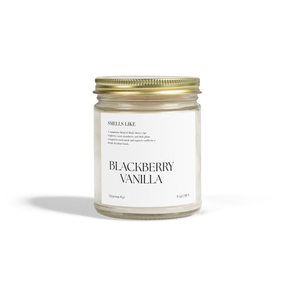 Blackberry Vanilla | Luxury Scented Candle – Coconut Apricot Wax