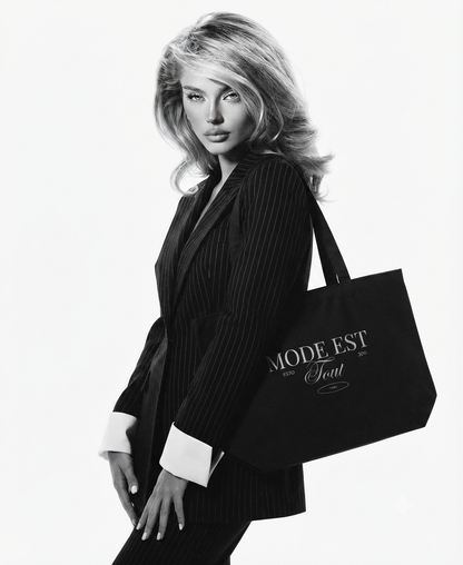 Mode Est Tout | Eco-Friendly Fashion Tote Bag | by Charme Pur