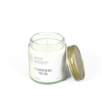 Cashmere Musk | Luxury Scented Candle – Coconut Apricot Wax