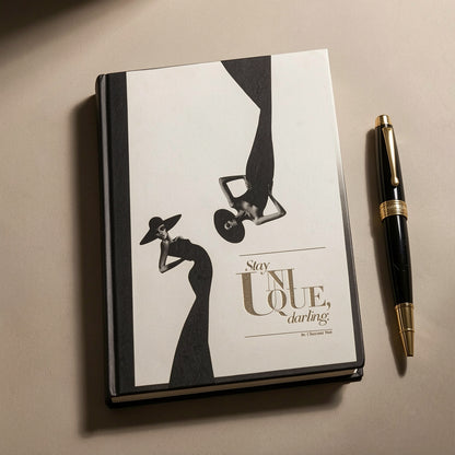 Stay Unique Darling | Elegant Matte Hardcover Journal