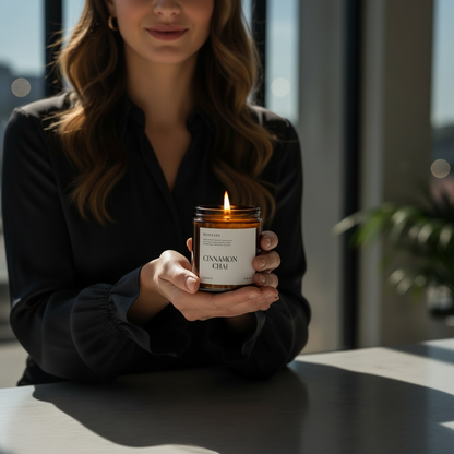 Cinnamon Chai | Luxury Scented Candle – Coconut Apricot Wax