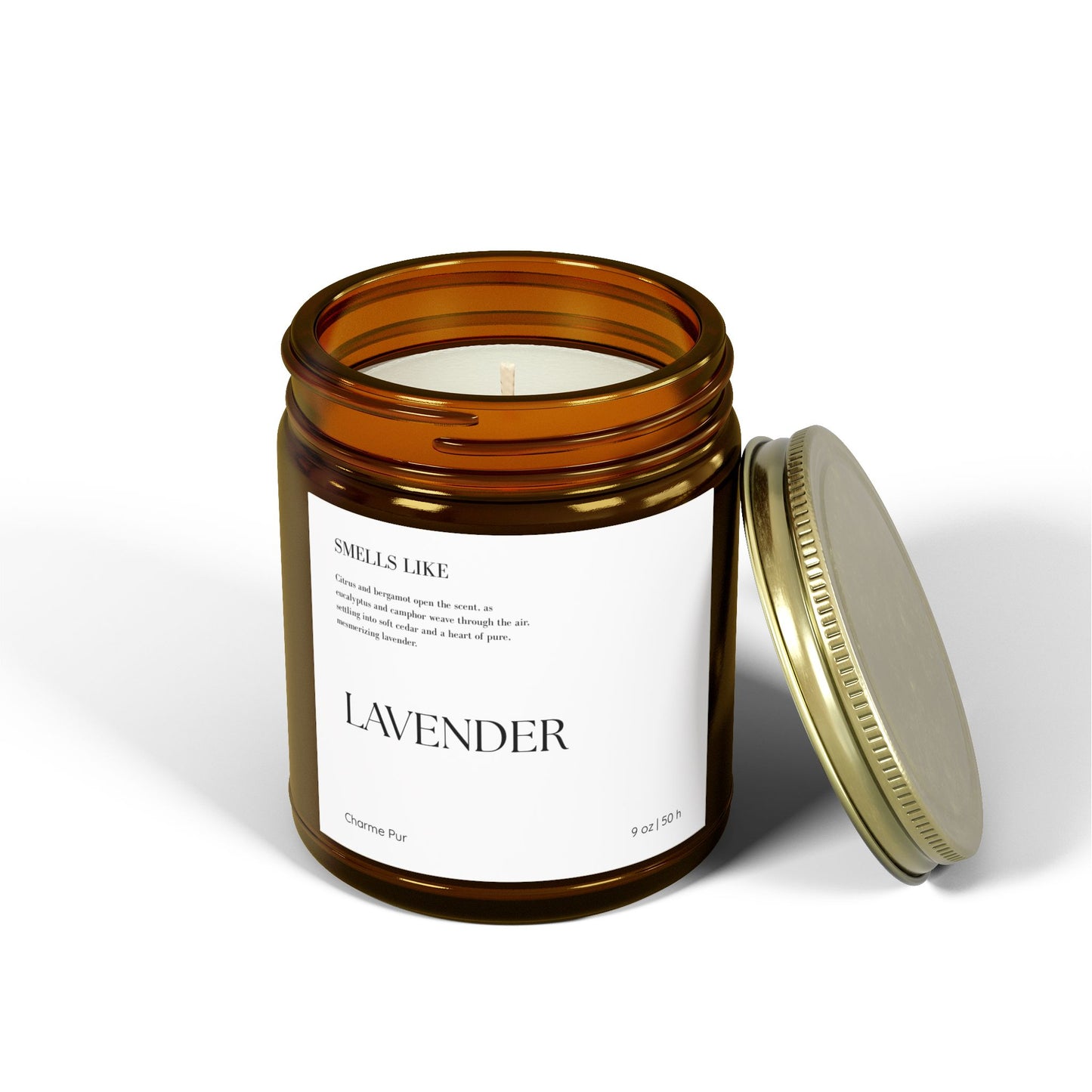 Lavender | Luxury Scented Candle – Coconut Apricot Wax