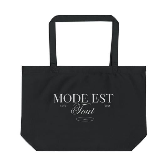 Mode Est Tout | Eco-Friendly Fashion Tote Bag | by Charme Pur