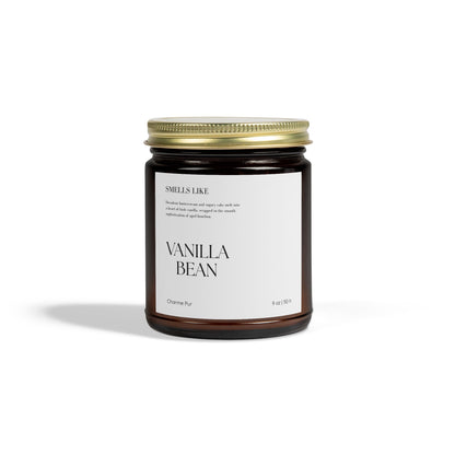 Vanilla Bean | Luxury Scented Candle – Coconut Apricot Wax