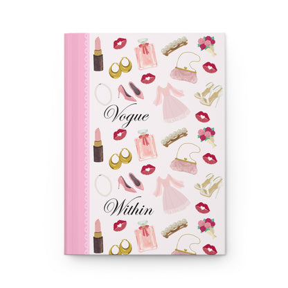 Vogue Within | Stylish Matte Hardcover Journal