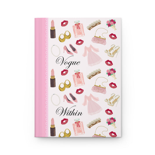Vogue Within | Stylish Matte Hardcover Journal