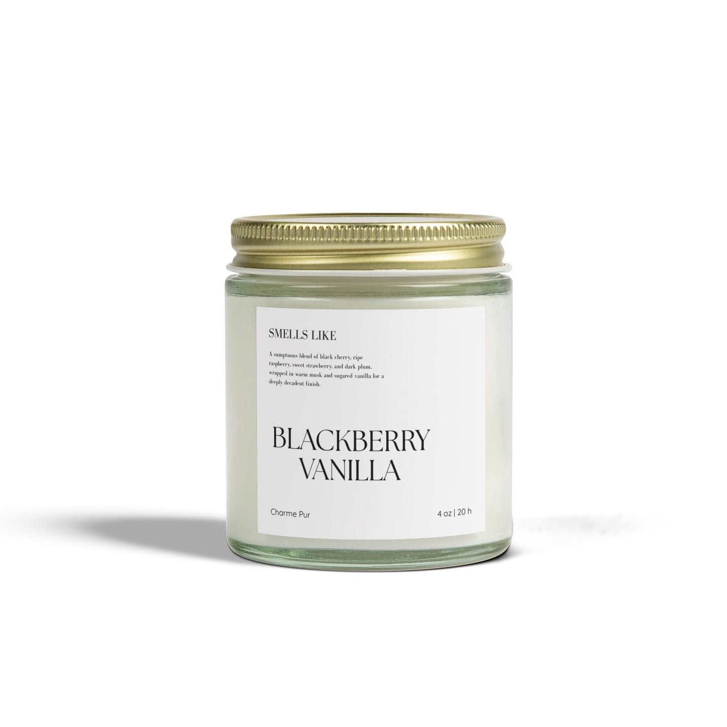 Blackberry Vanilla | Luxury Scented Candle – Coconut Apricot Wax