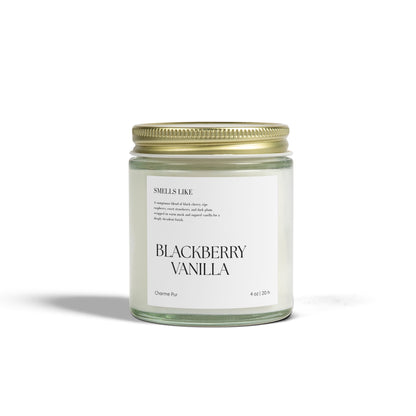 Blackberry Vanilla | Luxury Scented Candle – Coconut Apricot Wax