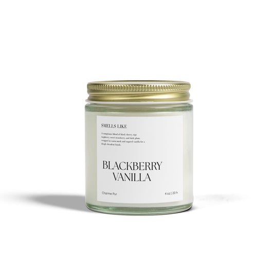 Blackberry Vanilla | Luxury Scented Candle – Coconut Apricot Wax