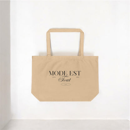 Mode Est Tout | Eco-Friendly Fashion Tote Bag | by Charme Pur